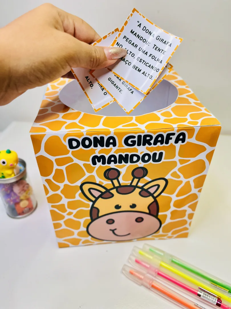 Dona Girafa Mandou: Dinâmica de Acolhida para o Volta às Aulas, Interação e Diversão. em PDF — imagem 6