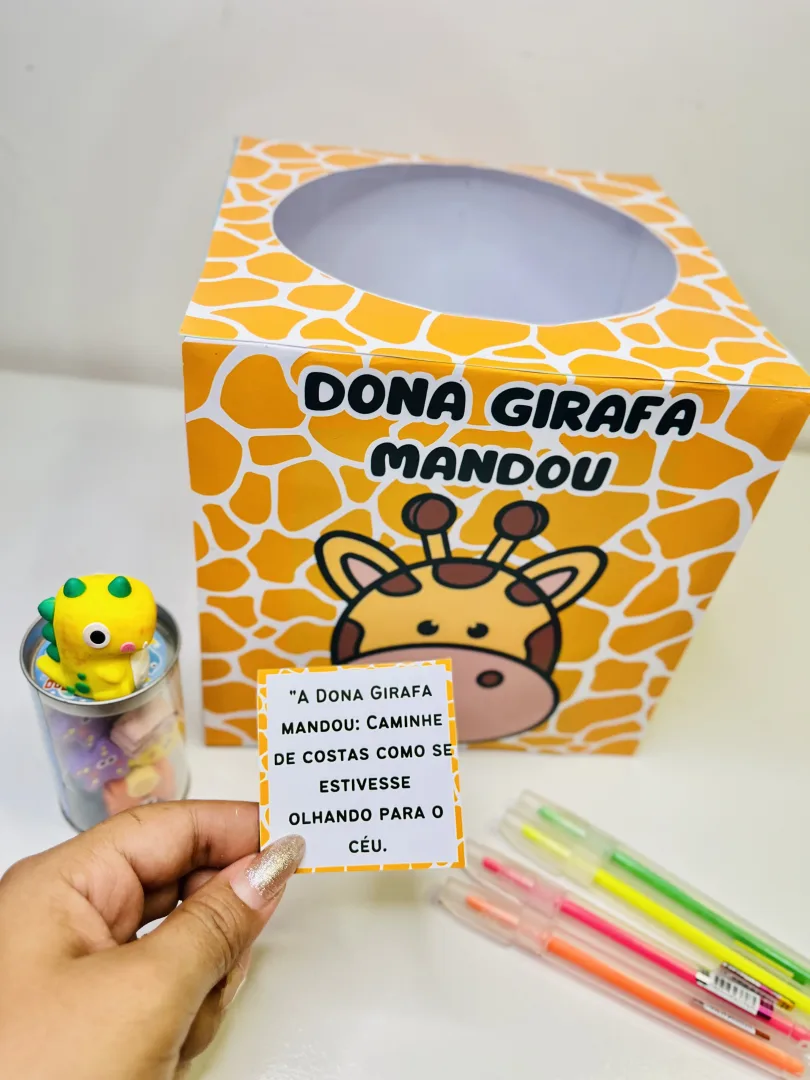 Dona Girafa Mandou: Dinâmica de Acolhida para o Volta às Aulas, Interação e Diversão. em PDF — imagem 2