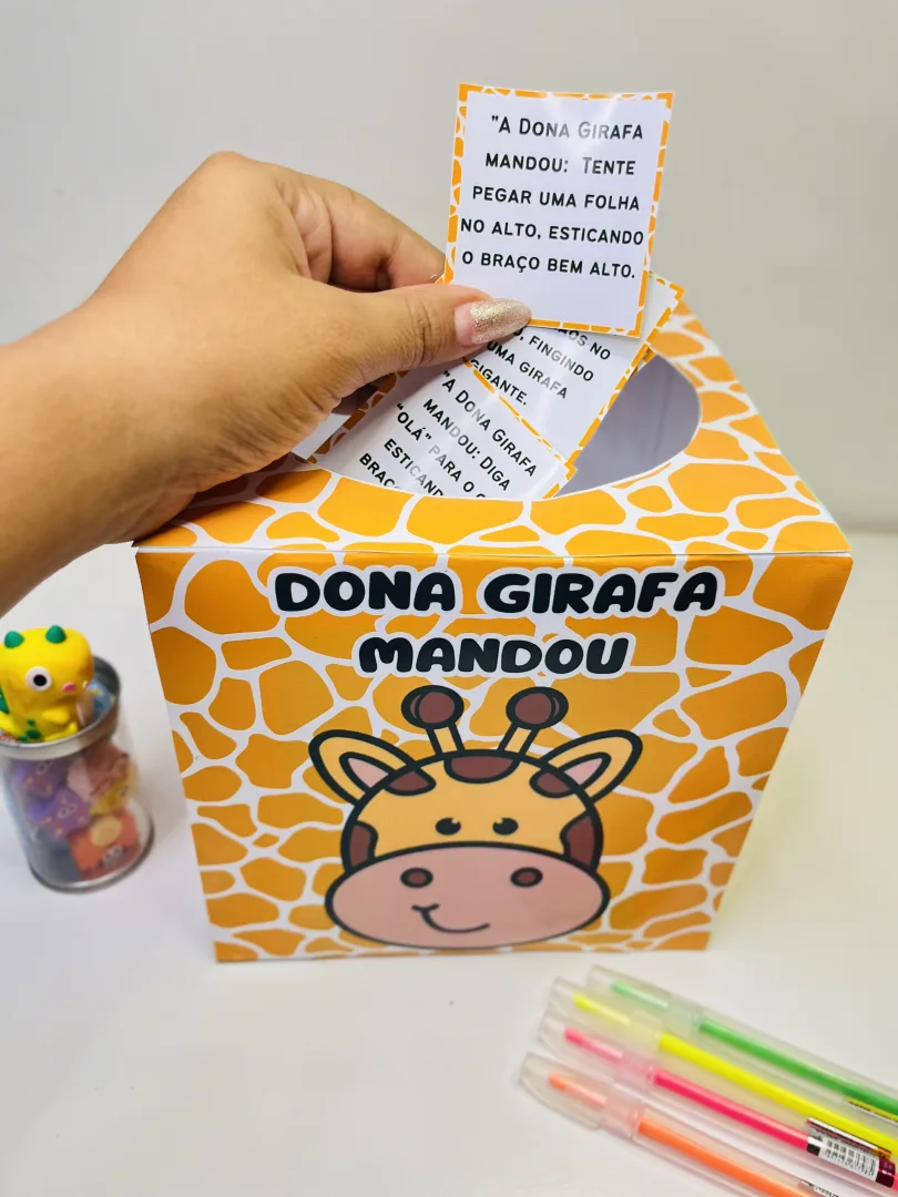Dona Girafa Mandou: Dinâmica de Acolhida para o Volta às Aulas, Interação e Diversão. em PDF — imagem 3