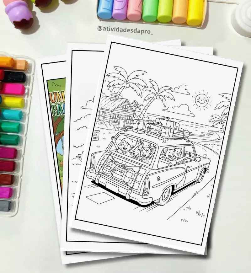 E-Book Um Montão de Desenhos para Colorir — imagem 3