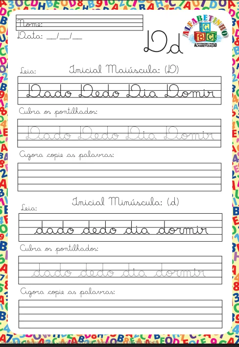 Ebook Vocabulário e caligrafia para crianças de 6 a 7 anos PDF — imagem 3