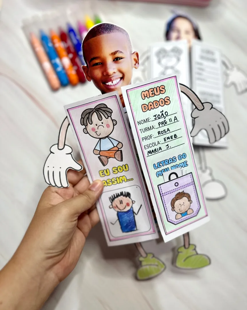 Educação Infantil - Atividade Interativa "Eu sou assim" PDF — imagem 2
