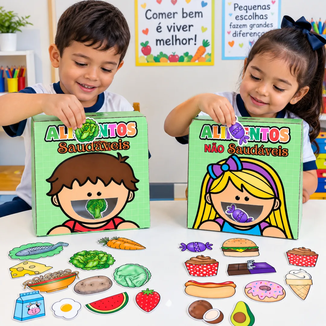 Caixa da Alimentação Saudável - PDF - Educação Infantil — imagem 2