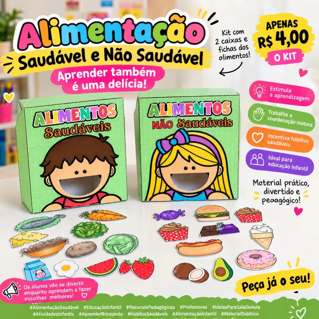 Caixa da Alimentação Saudável - PDF - Educação Infantil — imagem 4