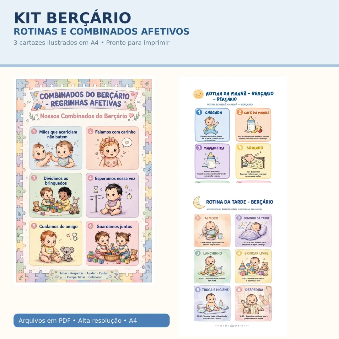 Educação Infantil - Rotinas do Berçário - PDF — imagem 5