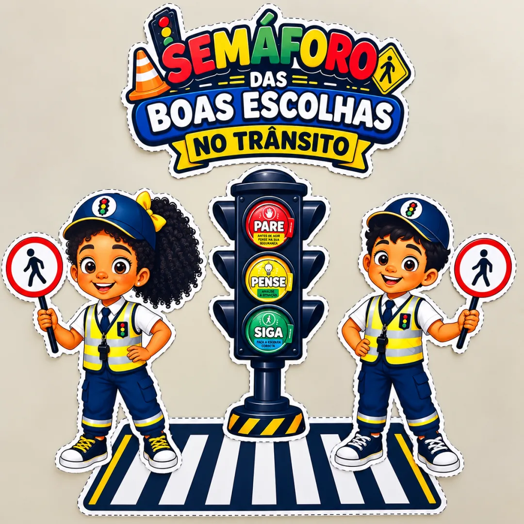 Educação no Trânsito - Semáforo das Boas Escolhas - PDF — imagem 2