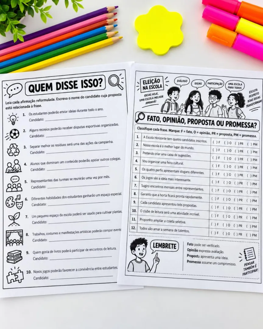 ELEIÇÃO NA ESCOLA - A CAMPANHA COMEÇOU — imagem 3