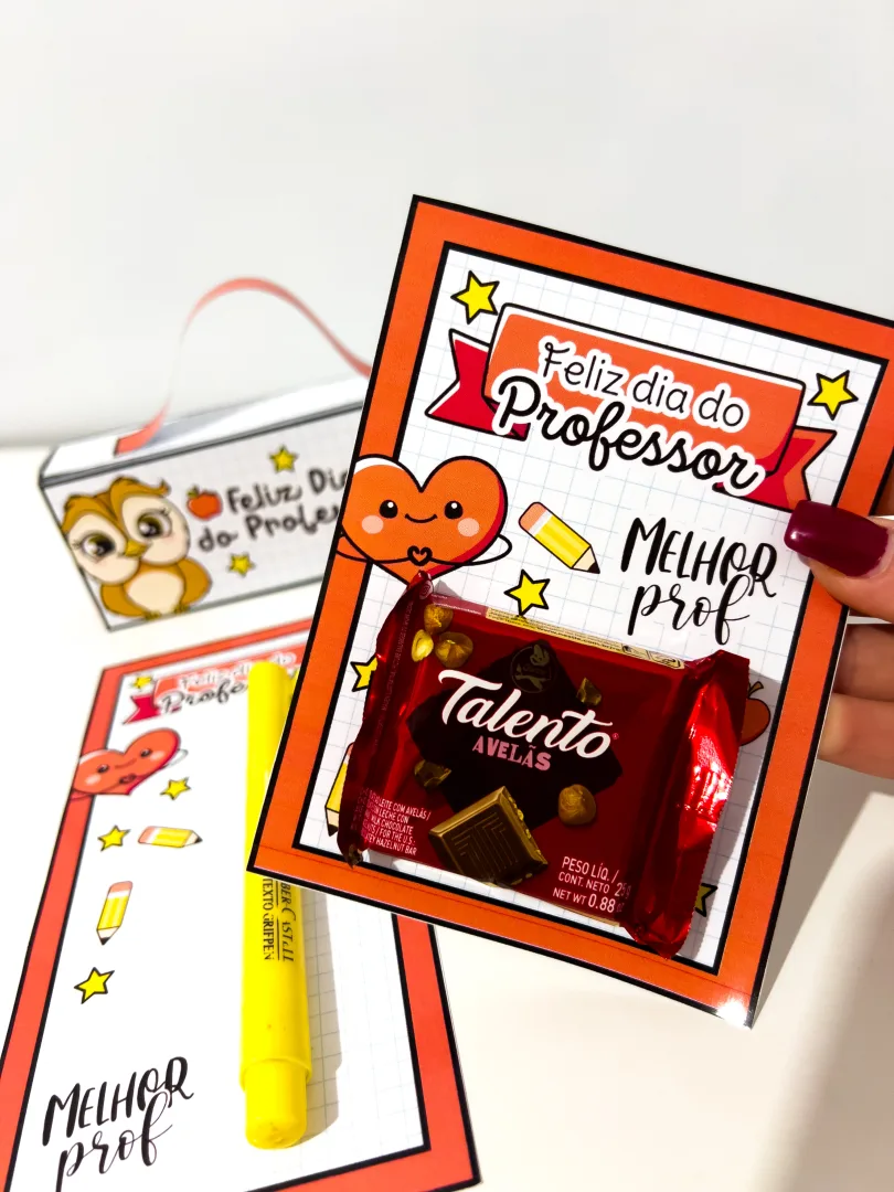 Lembrancinha Dia dos Professores – Kit Criativo para Homenagem e Gratidão — imagem 2