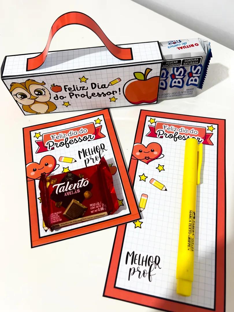 Lembrancinha Dia dos Professores – Kit Criativo para Homenagem e Gratidão — imagem 3