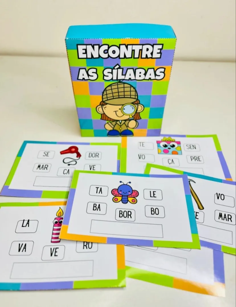 Encontre as Sílabas Corretas para Formar a Palavra — imagem 2