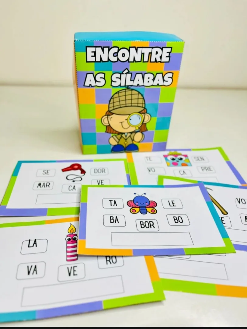 Encontre as Sílabas Corretas para Formar a Palavra — imagem 3