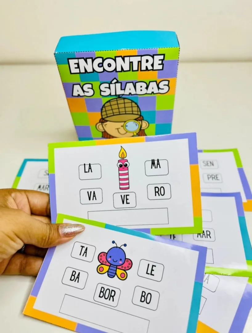 Encontre as Sílabas Corretas para Formar a Palavra — imagem 4