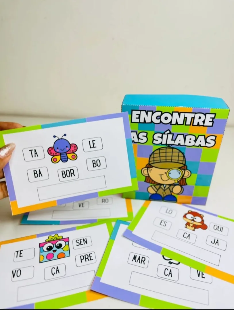 Encontre as Sílabas Corretas para Formar a Palavra — imagem 5