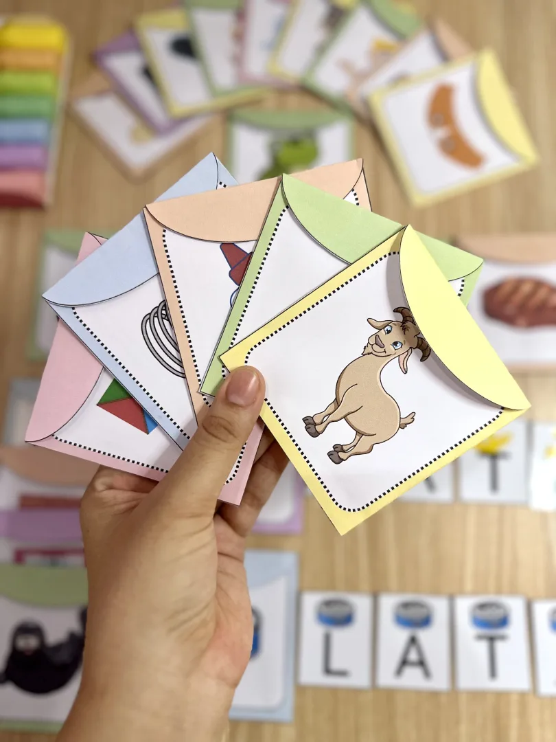 Envelope das Letras — Formação de Palavras para Alfabetização em PDF — imagem 4