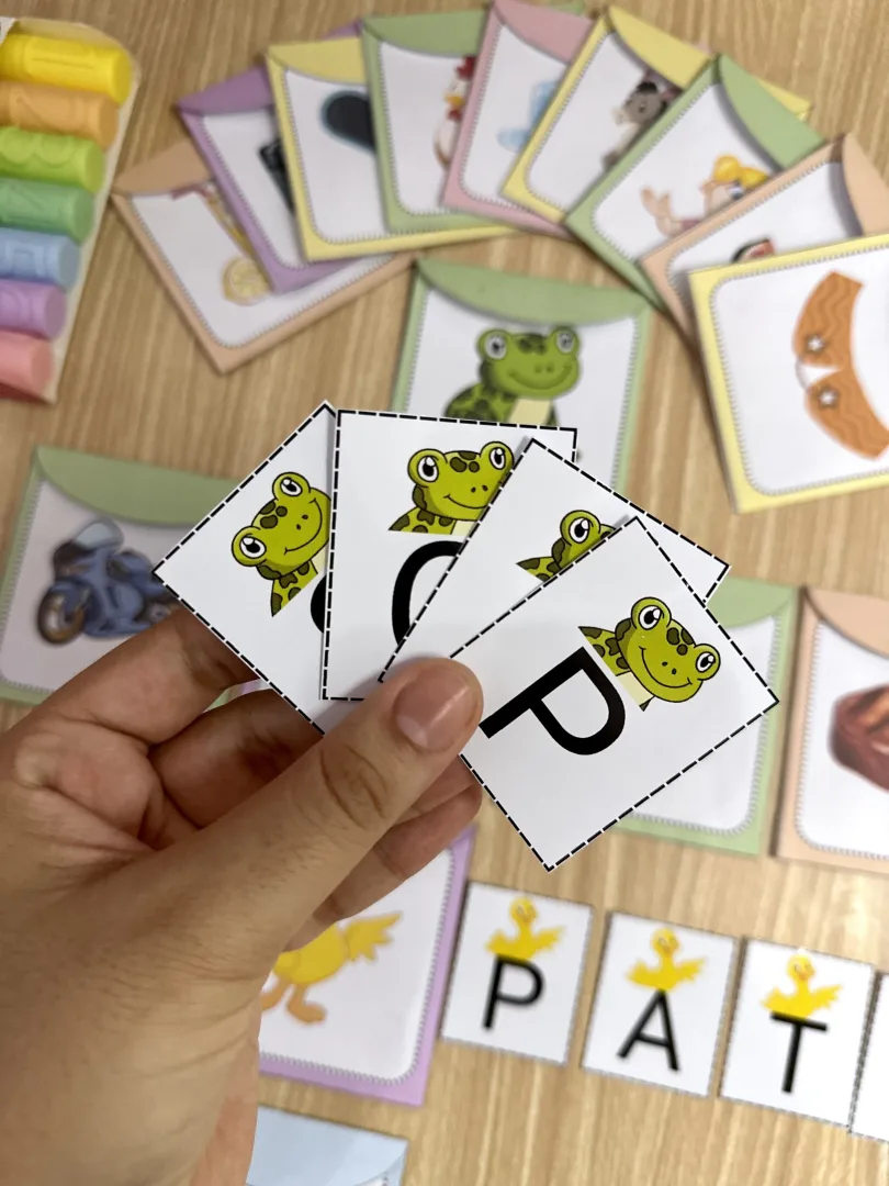 Envelope das Letras — Formação de Palavras para Alfabetização em PDF — imagem 3