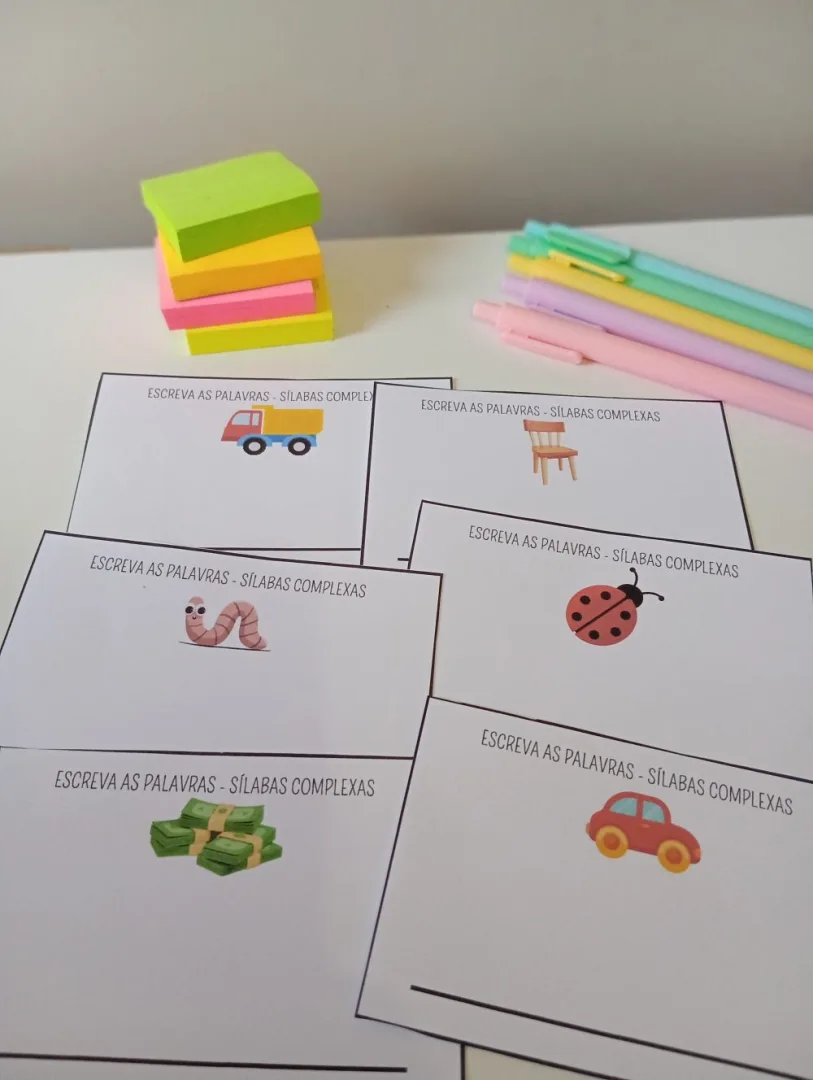 Escreva as Palavras Sílabas Complexas — Pronto para Imprimir — imagem 3