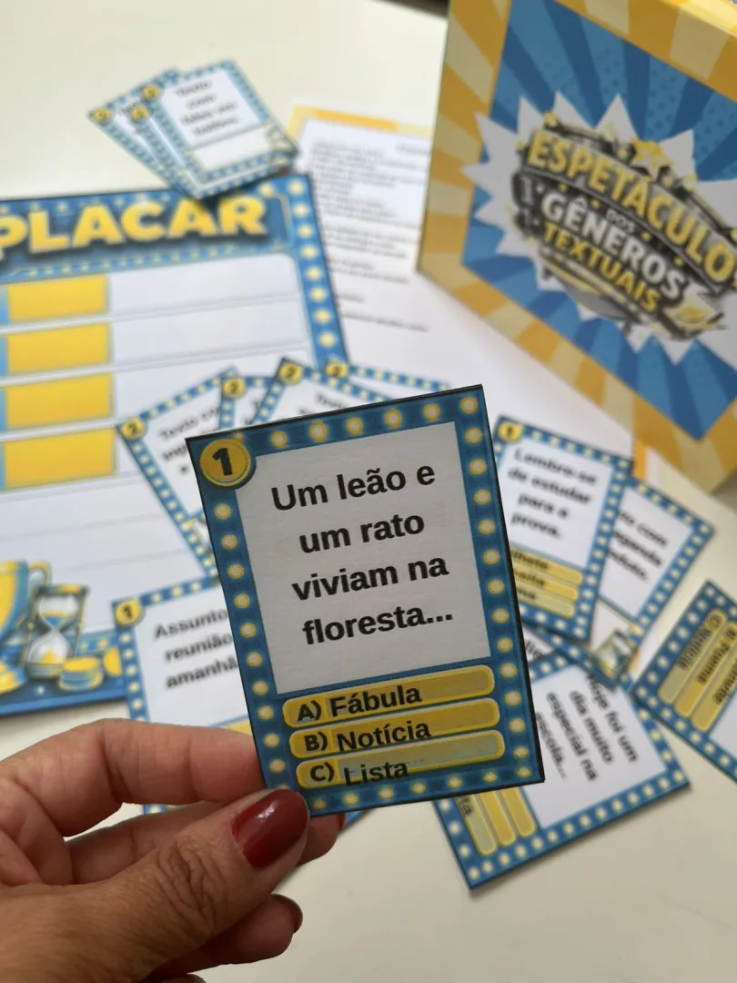 Espetáculo dos Gêneros Textuais — imagem 2