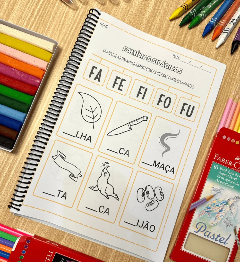 Atividades de Família Silábica PDF 21 Páginas -Alfabetização  — imagem 3