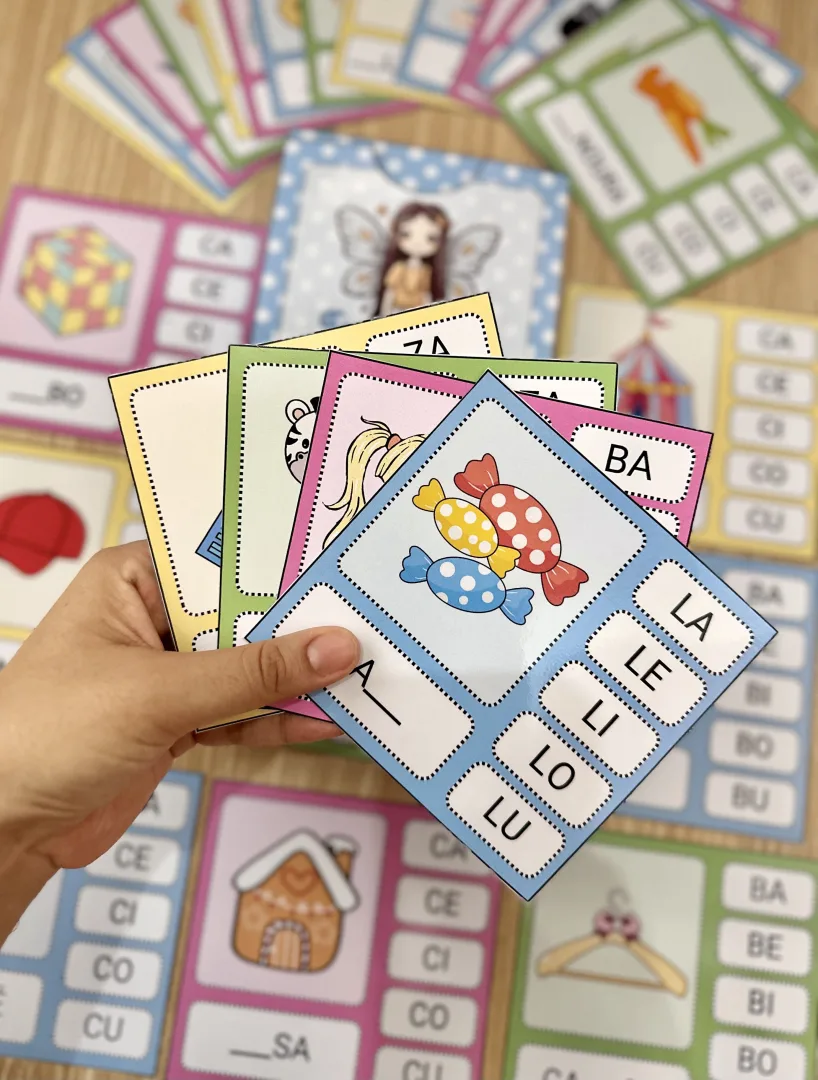 Família Silábica Divertida — 80 Fichas para Alfabetização em PDF — imagem 2