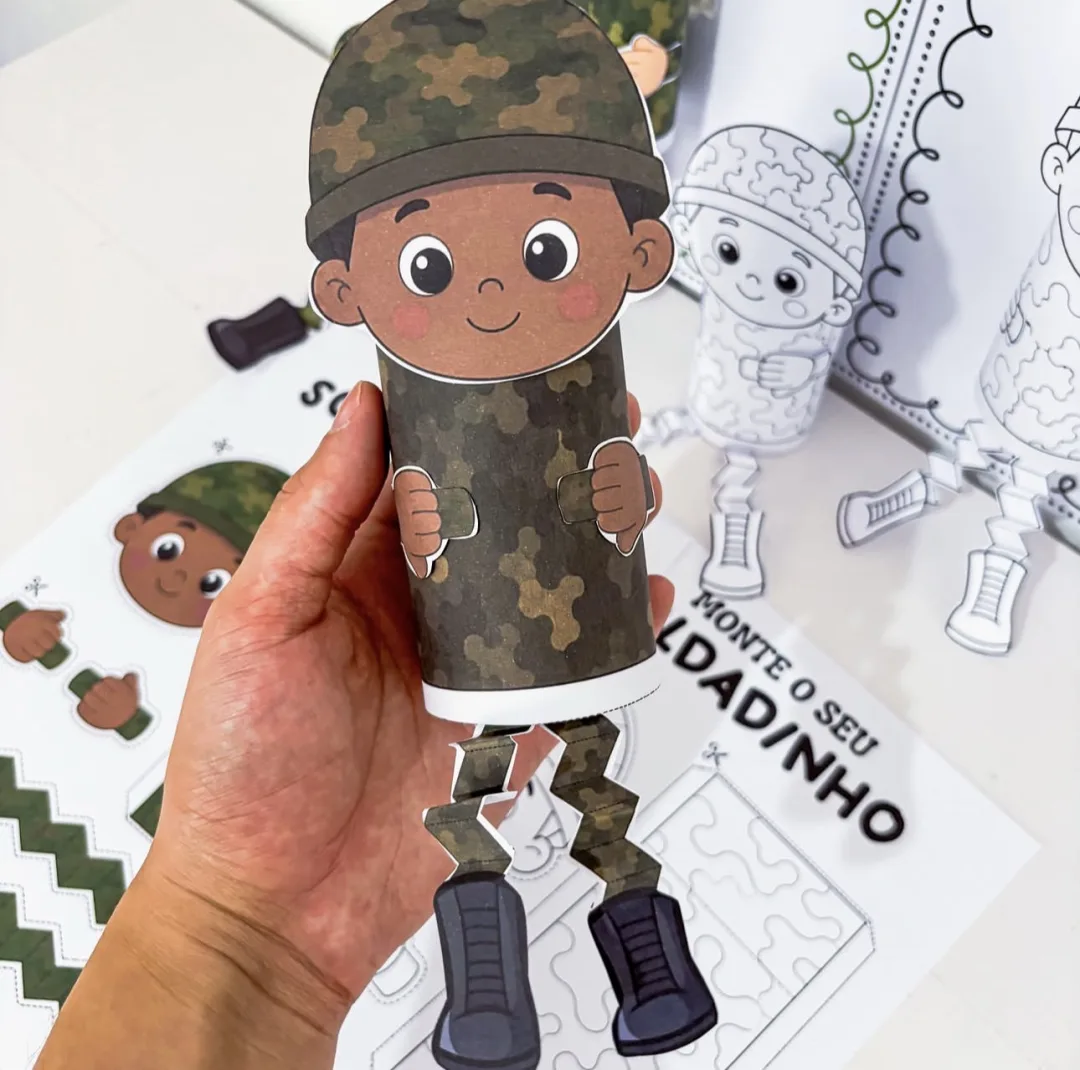 Monte o soldado -  Dia do Soldado — imagem 2