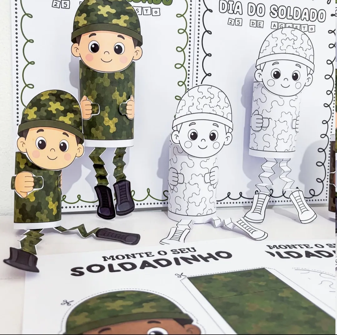Monte o soldado -  Dia do Soldado — imagem 4