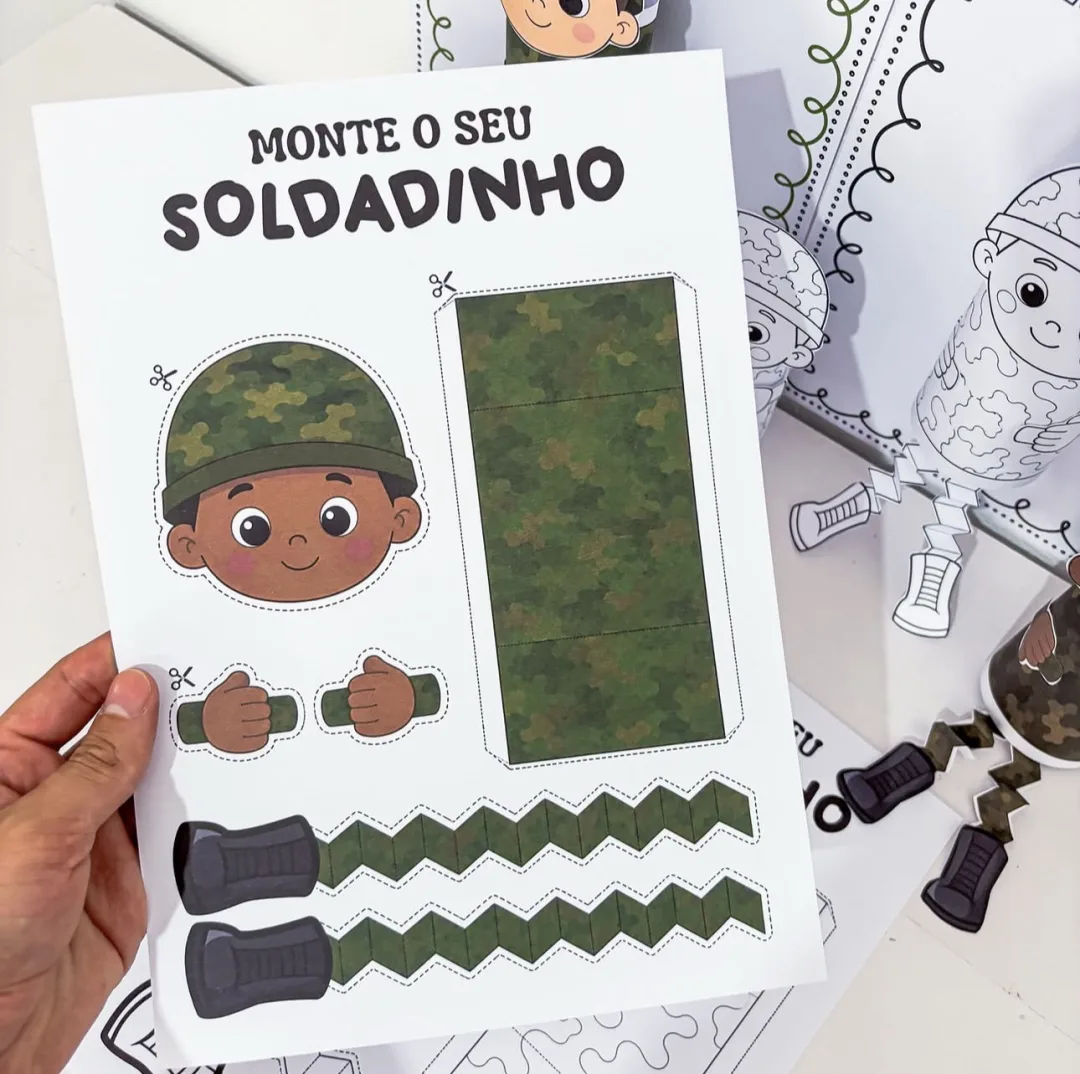Monte o soldado -  Dia do Soldado — imagem 5