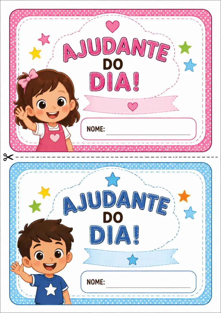 Ficha Ajudante do dia  — imagem 2