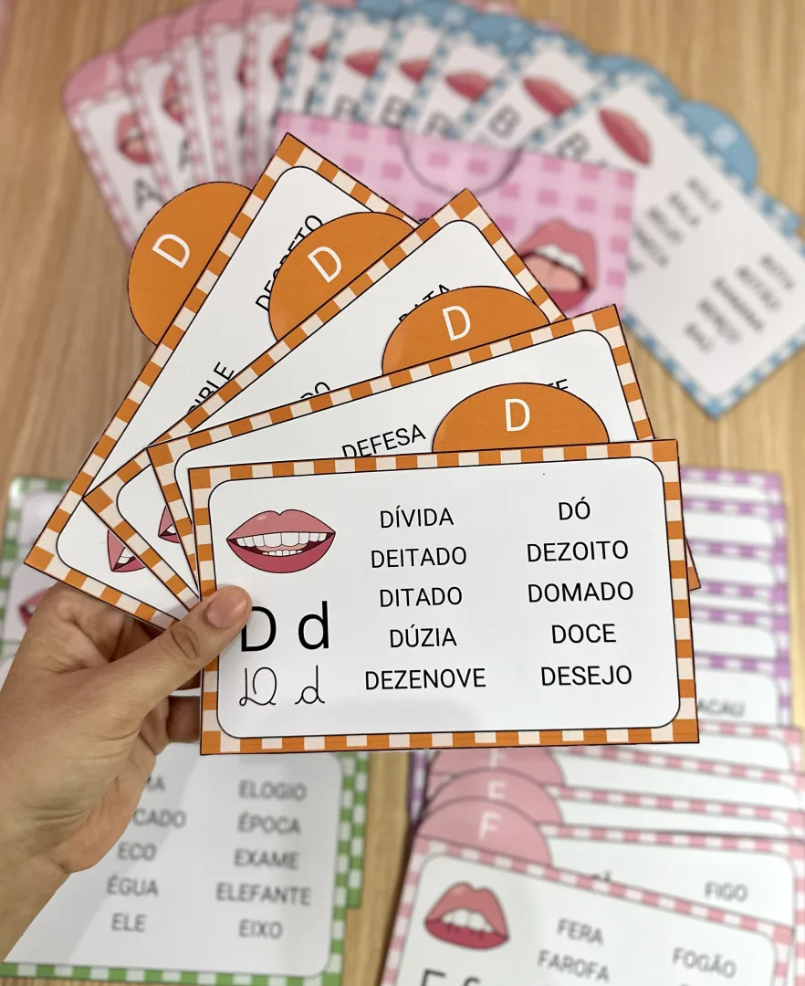 Fichas de Leitura – Alfabeto — imagem 2
