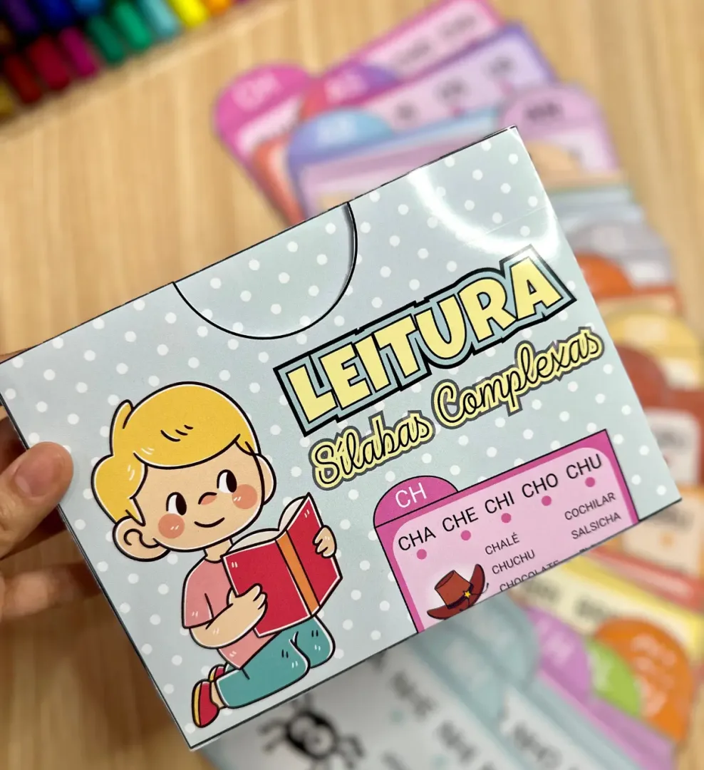 Fichas de Leitura - Sílabas Complexas — imagem 3