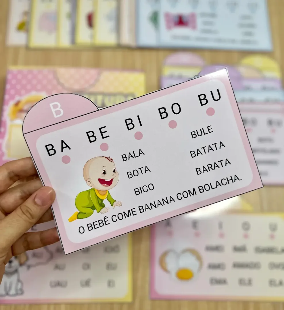 Fichas de Leitura - Sílabas Simples — imagem 5
