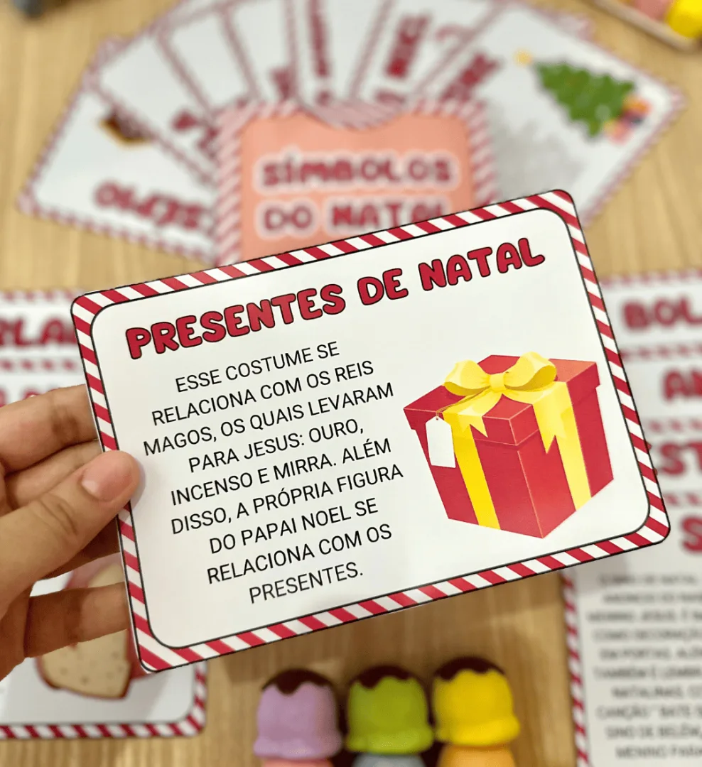 Fichas de Leitura - Símbolos do Natal — imagem 4