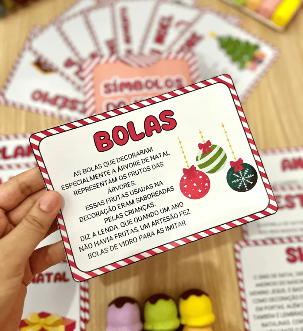 Fichas de Leitura - Símbolos do Natal — imagem 5