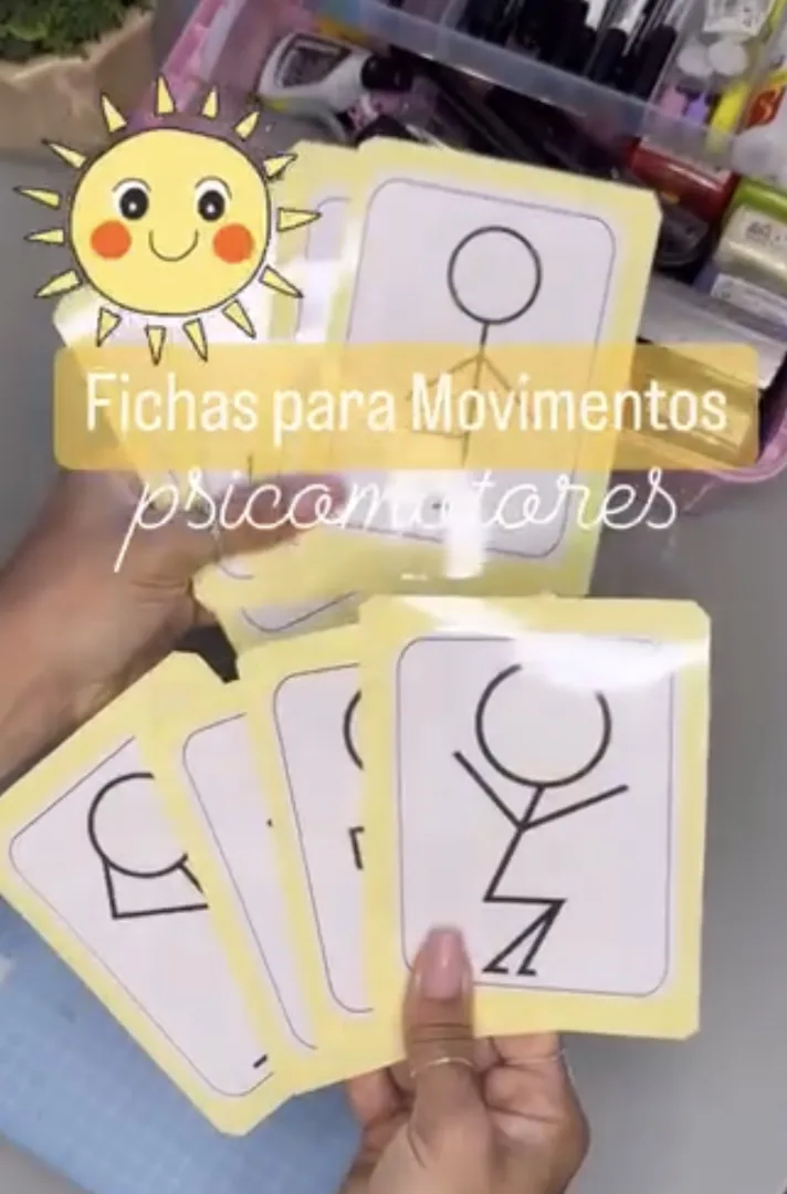 Fichas de Movimentos Psicomotores  — imagem 4