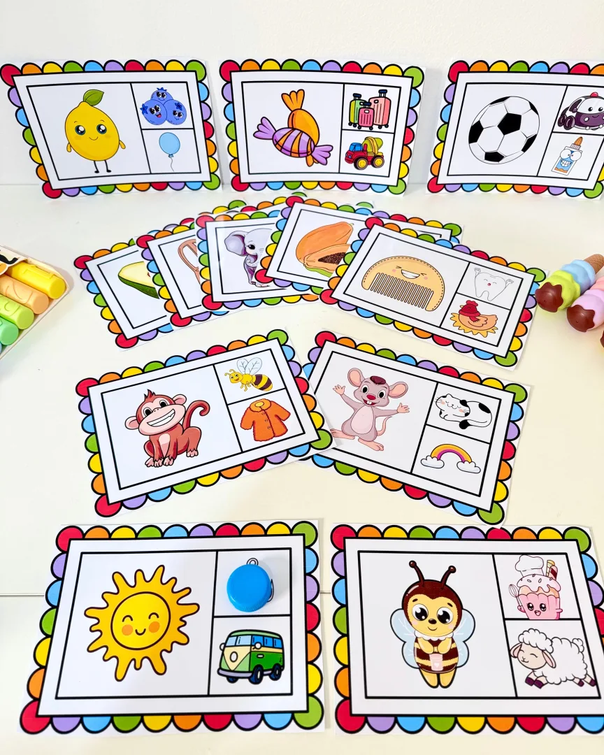 GRÁTIS - Fichas de Rimas para Educação Infantil   — imagem 6