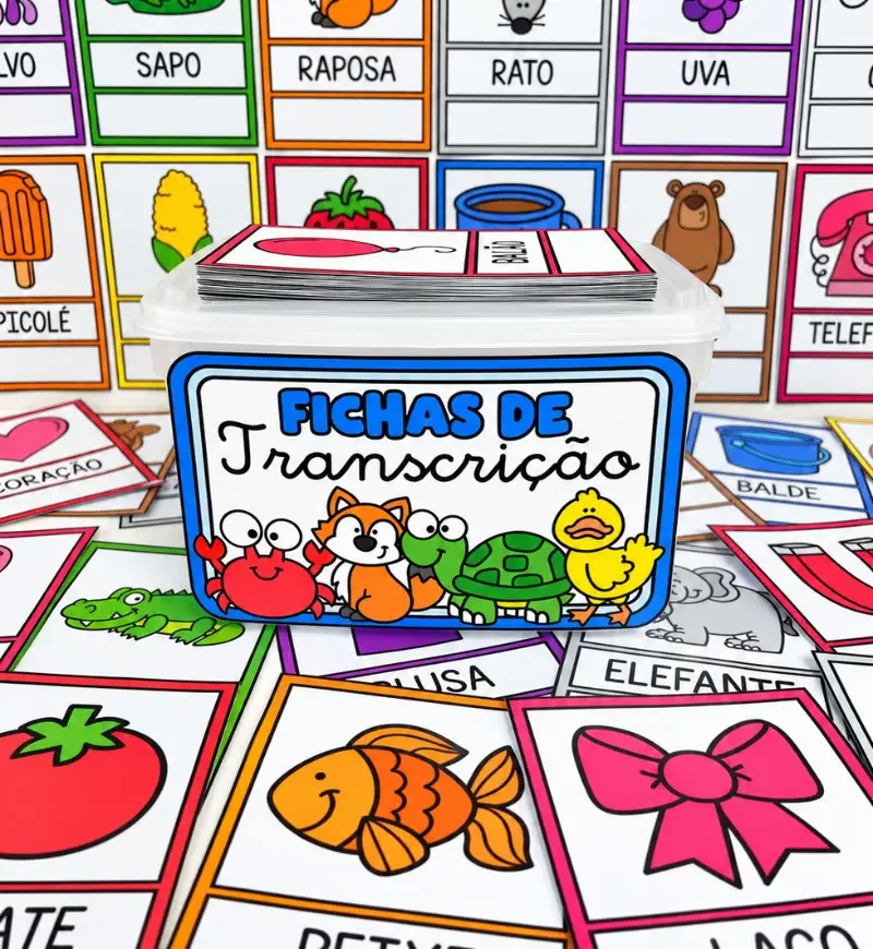 Fichas de Transcrição Letra Bastão para Cursiva - 72 Fichas PDF — imagem 2