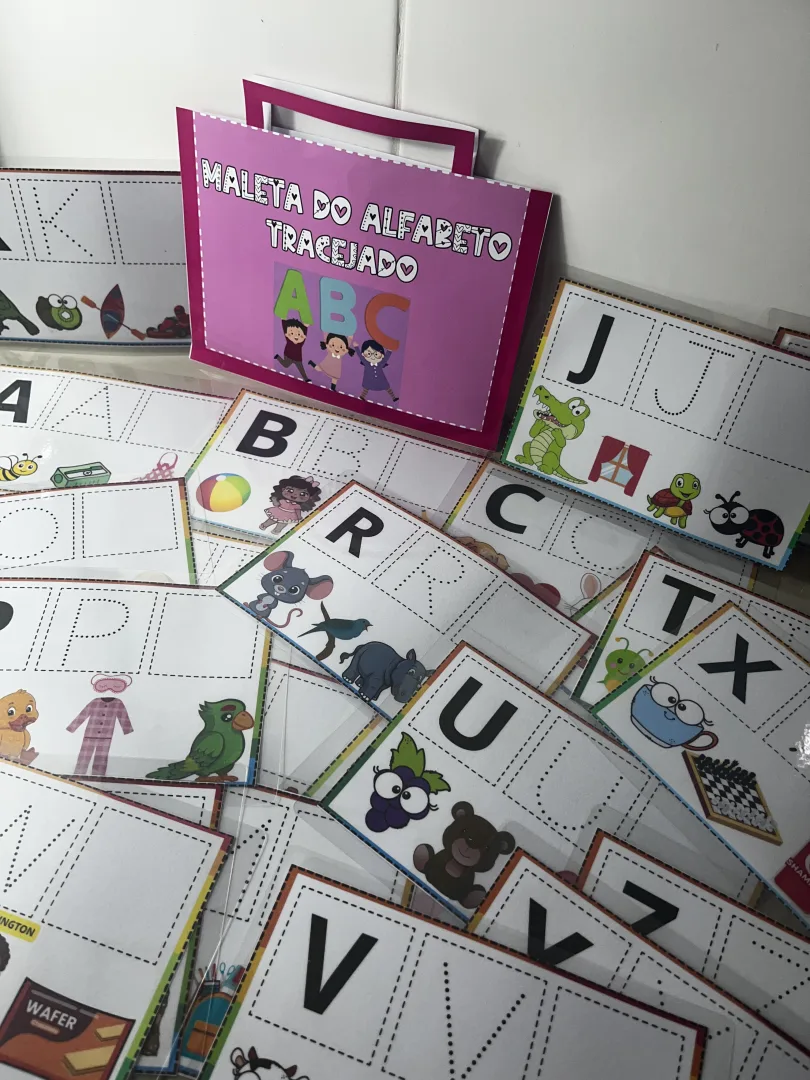 Fichas do Alfabeto Tracejado — imagem 2