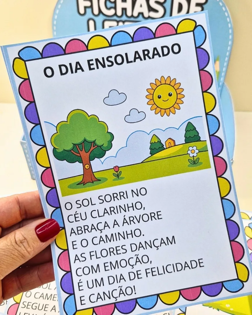 Fichas para Leitura - Alfabetização — imagem 4