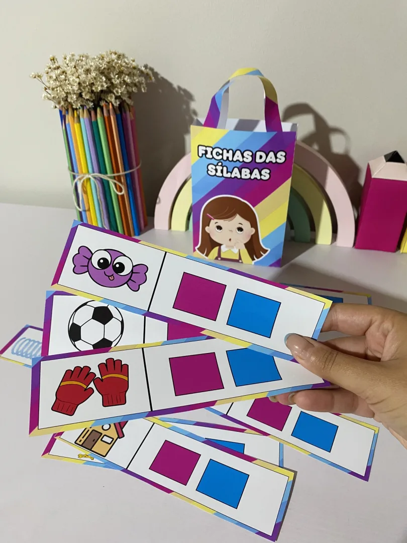 FICHAS SILÁBICAS / SACOLA DAS SÍLABAS — imagem 2