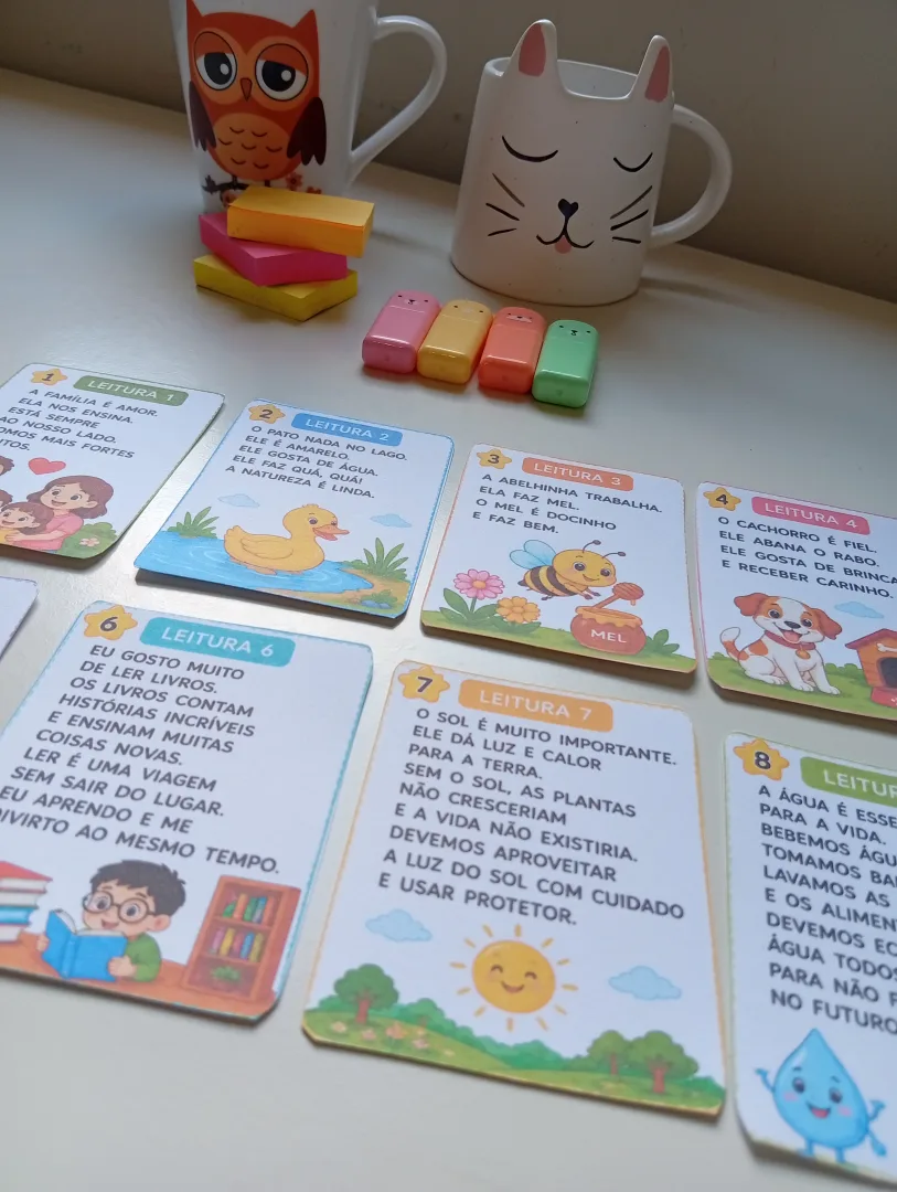 Flashcards para Leitura – Impressa Maiúscula — imagem 5