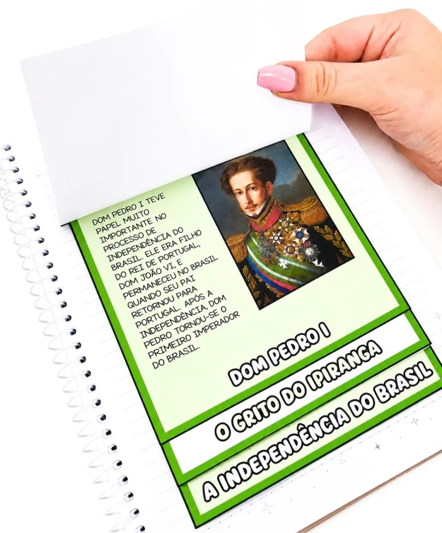 Flipbook 7 de Setembro para imprimir — imagem 2