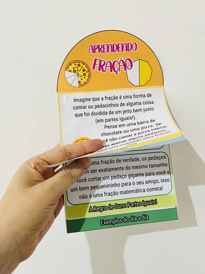  Flipbook de Frações para Ensino Fundamental – Numerador, Denominador, Tipos e Comparação de Frações — imagem 2