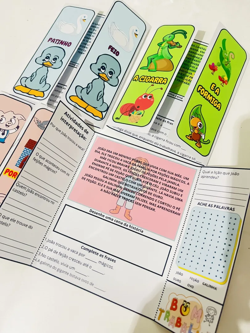 FLIPBOOK: INTERPRETAÇÃO DE TEXTOS PARA EDUÇÃO INFANTIL — imagem 2