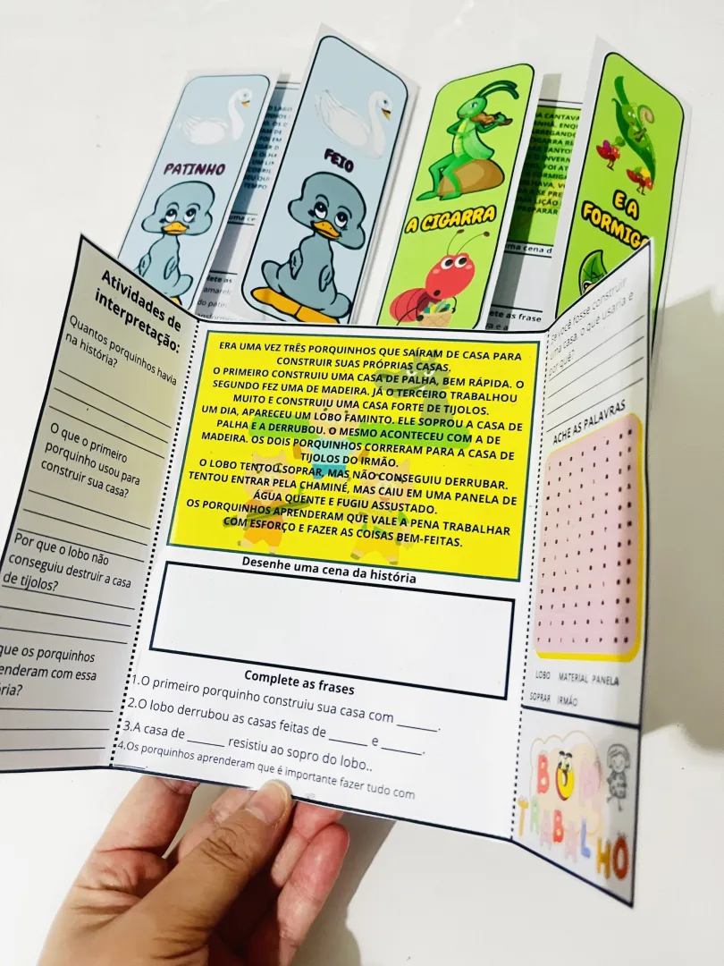 FLIPBOOK: INTERPRETAÇÃO DE TEXTOS PARA EDUÇÃO INFANTIL — imagem 3