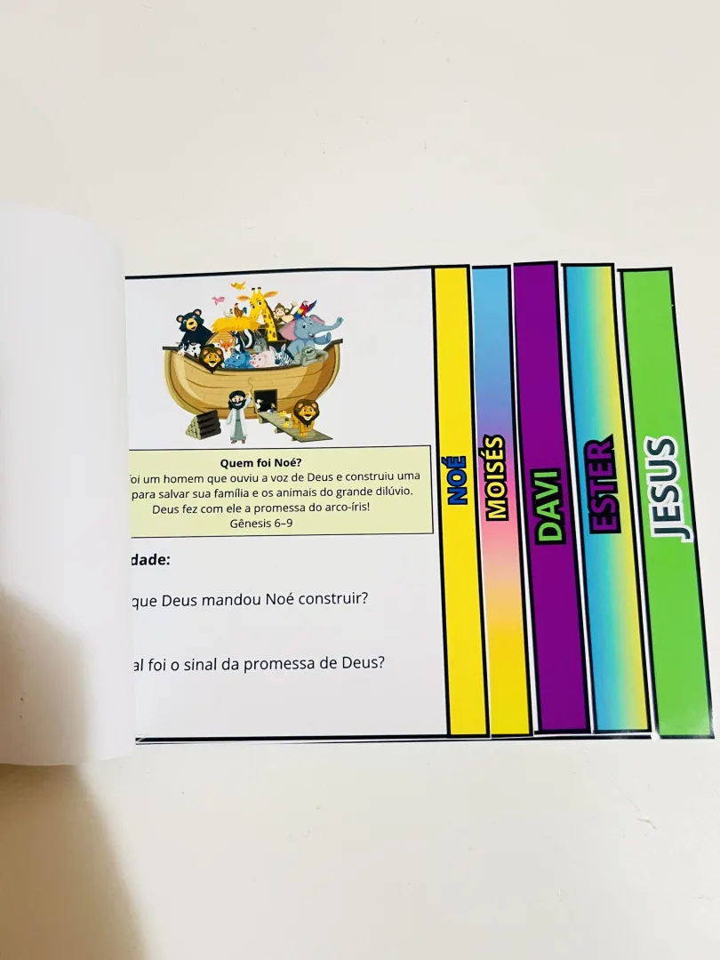 FLIPBOOK / LIVRINHO: HERÓIS DA BÍBLIA / HERÓIS BÍBLICOS / HERÓIS DA FÉ — imagem 2
