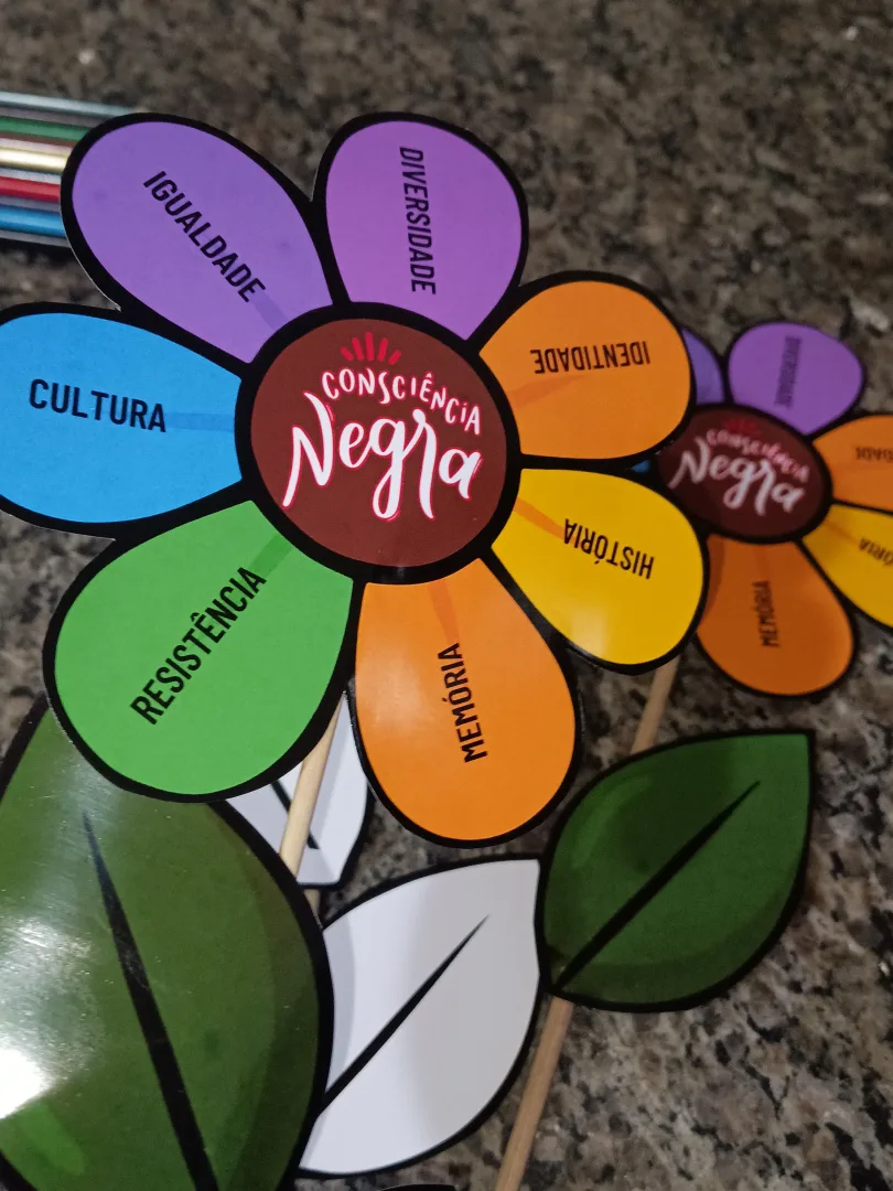 Flores Da Consciência Negra educação Infantil Ao 5º Ano Em PDF — imagem 4