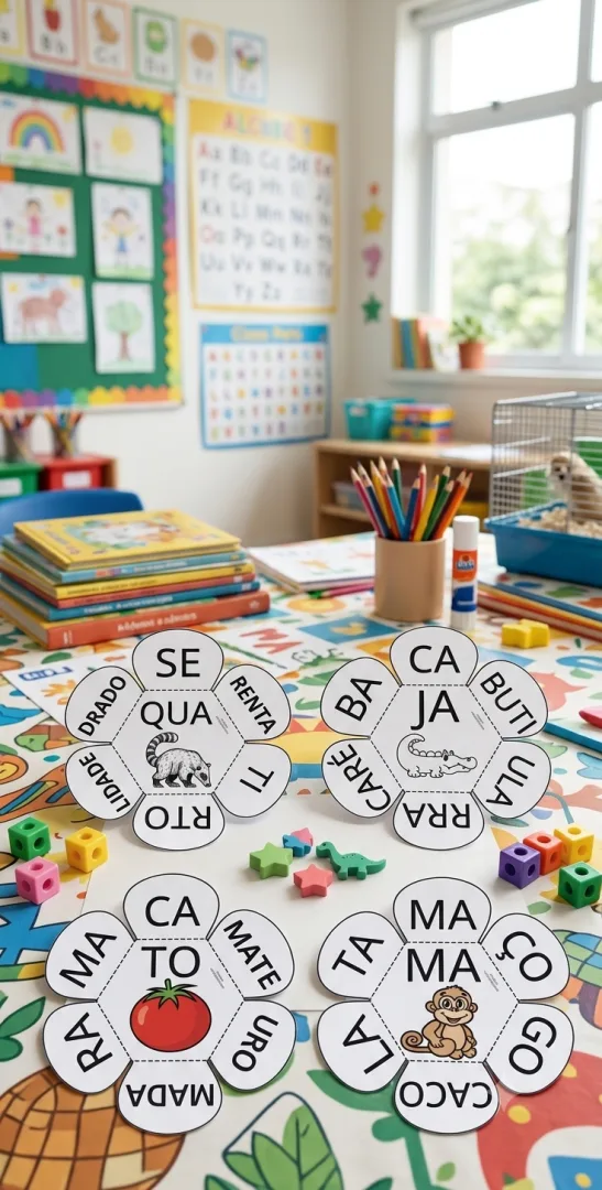 Flores sílabicas PDF ensino fundamental  — imagem 2