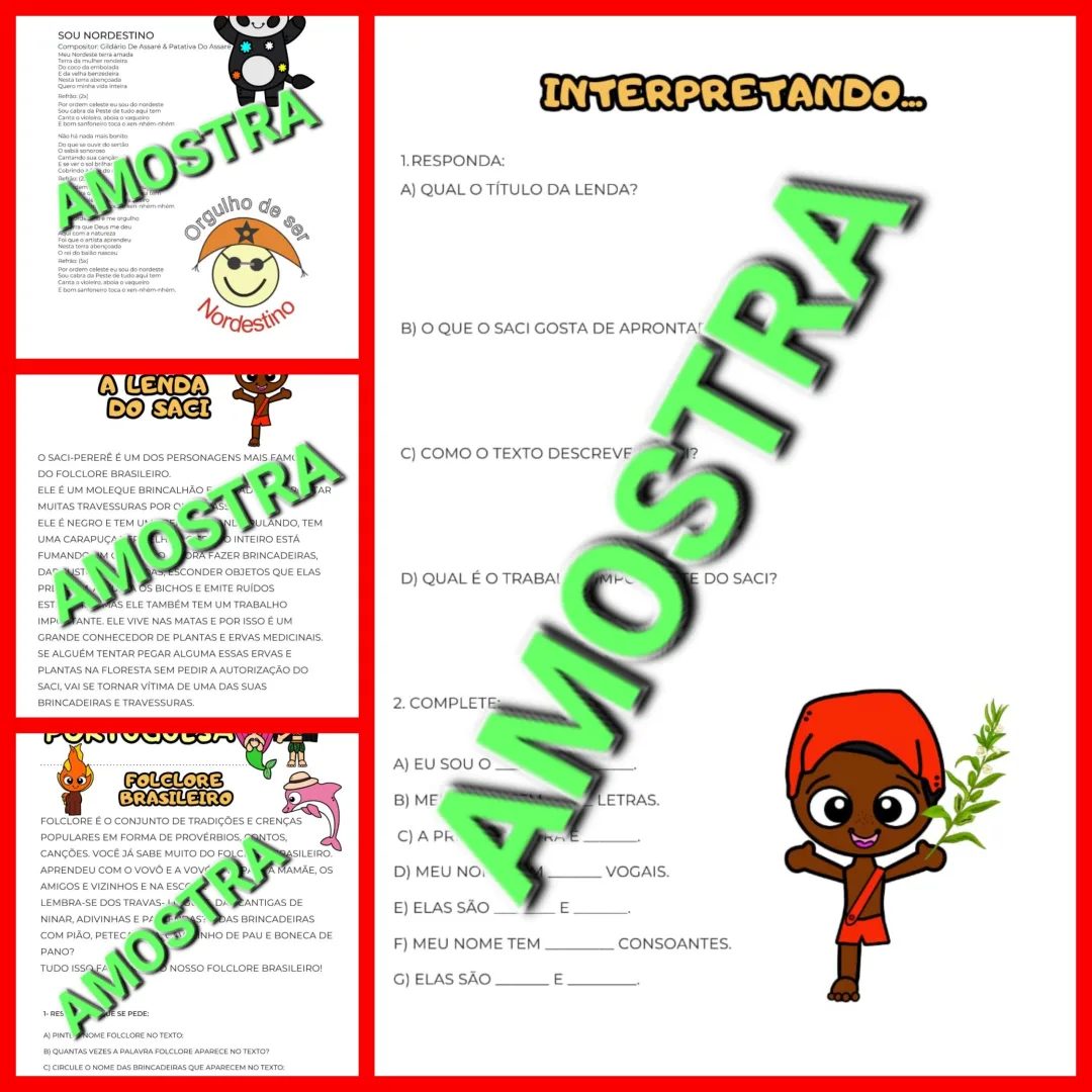 FOLCLORE: ATIVIDADES INTERDISCIPLINARES — imagem 2
