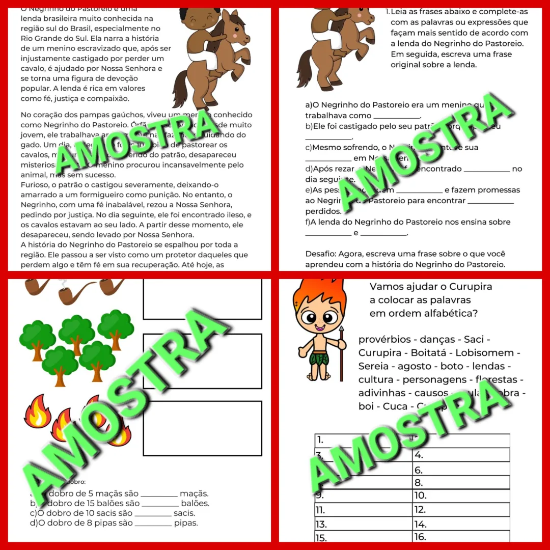 FOLCLORE: ATIVIDADES INTERDISCIPLINARES — imagem 3