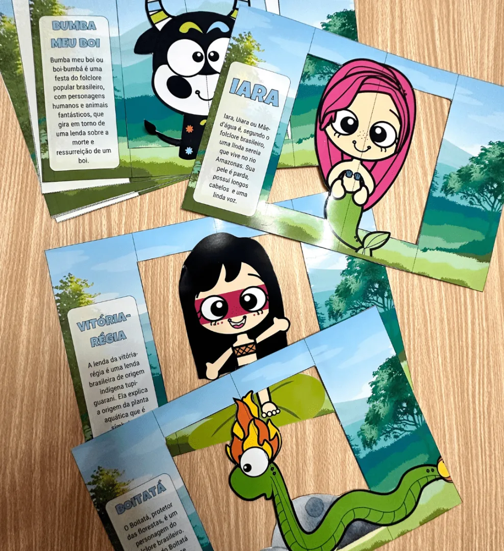 Folclore Brasileiro - Livro 3D — imagem 4
