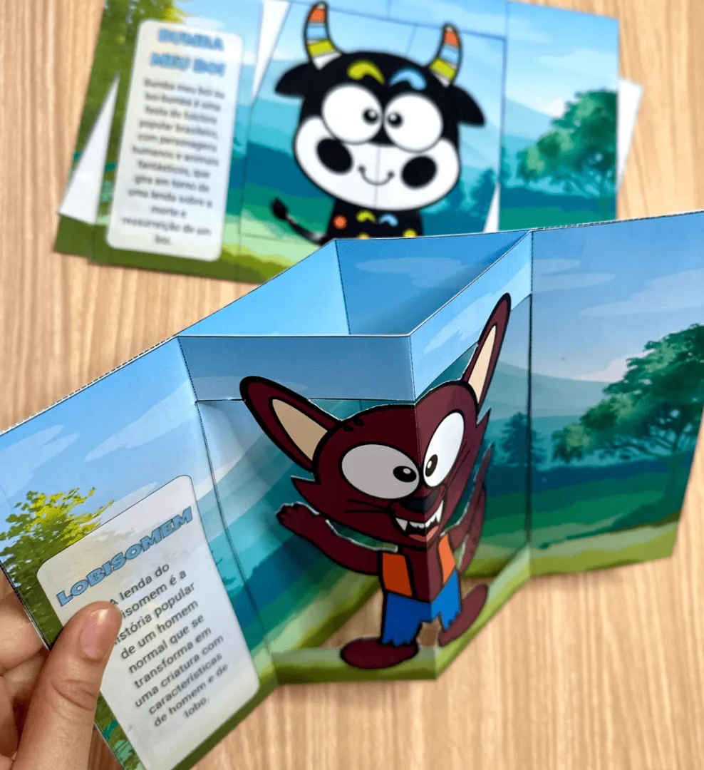 Folclore Brasileiro - Livro 3D — imagem 5